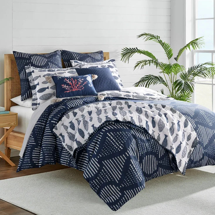 Bakio Duvet Cover Set - Nautical Themed Duvet Cover Set