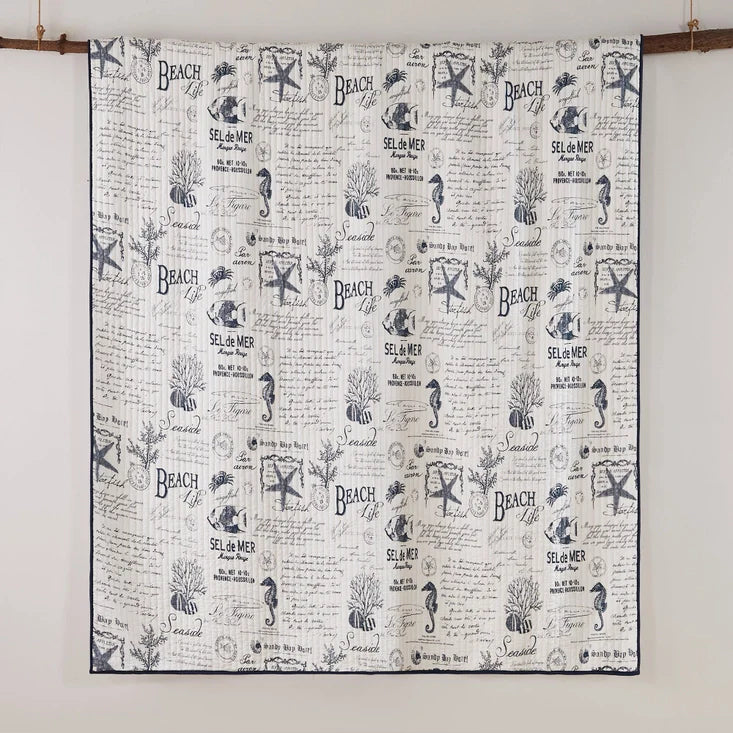 Beach Life Quilt Set - Nautical Quilt Set