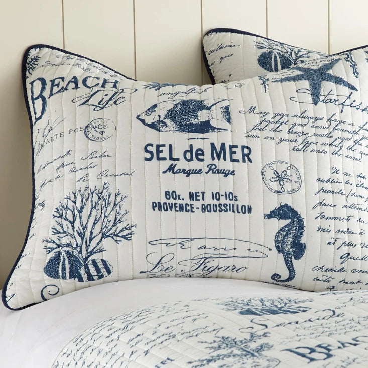 Beach Life Quilt Set - Nautical Quilt Set