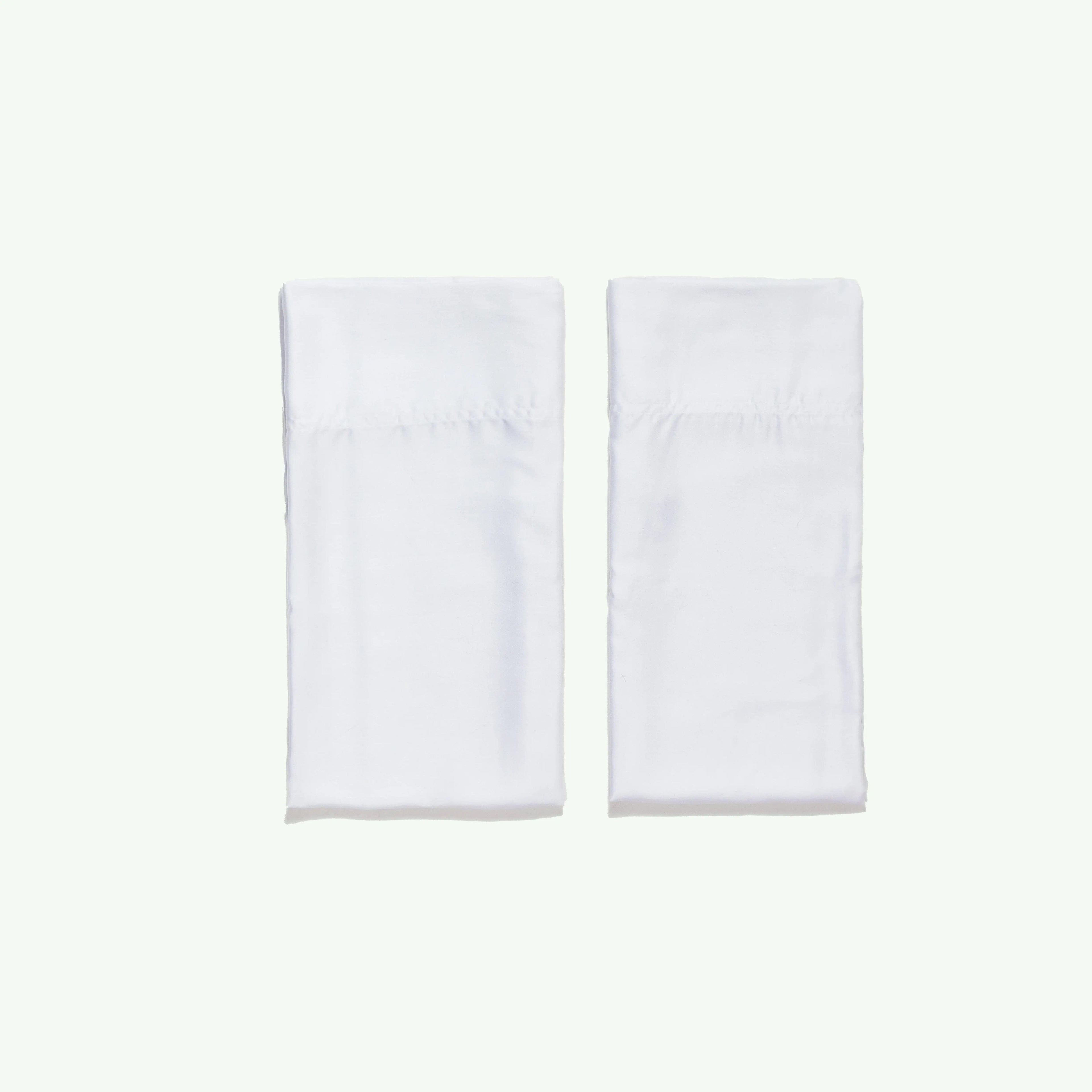 Eucalyptus Pillowcases (2) - Sheets & Giggles #color_white
