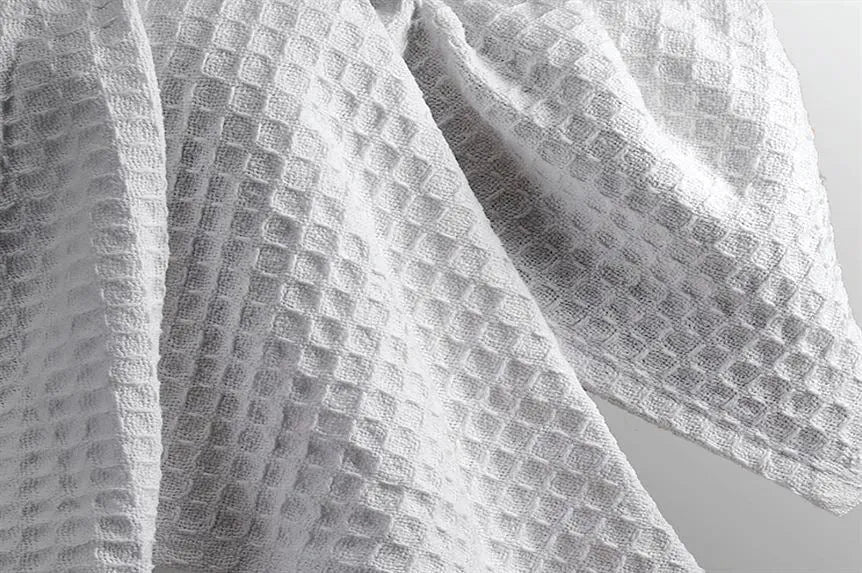 Cotton Herringbone & Honeycomb Weave All Season Blanket 2 PK by Rifz Textiles Inc