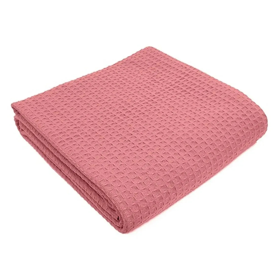 Cotton Herringbone & Honeycomb Weave All Season Blanket 2 PK by Rifz Textiles Inc