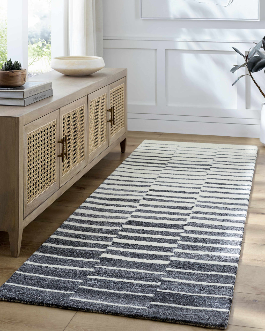 Gawel Charcoal Area Rug