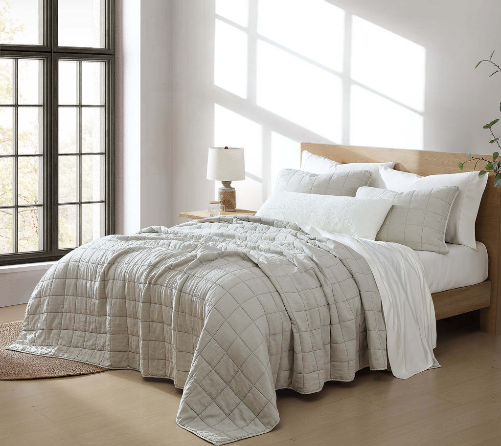 Stonewashed Lyocell Sham Set