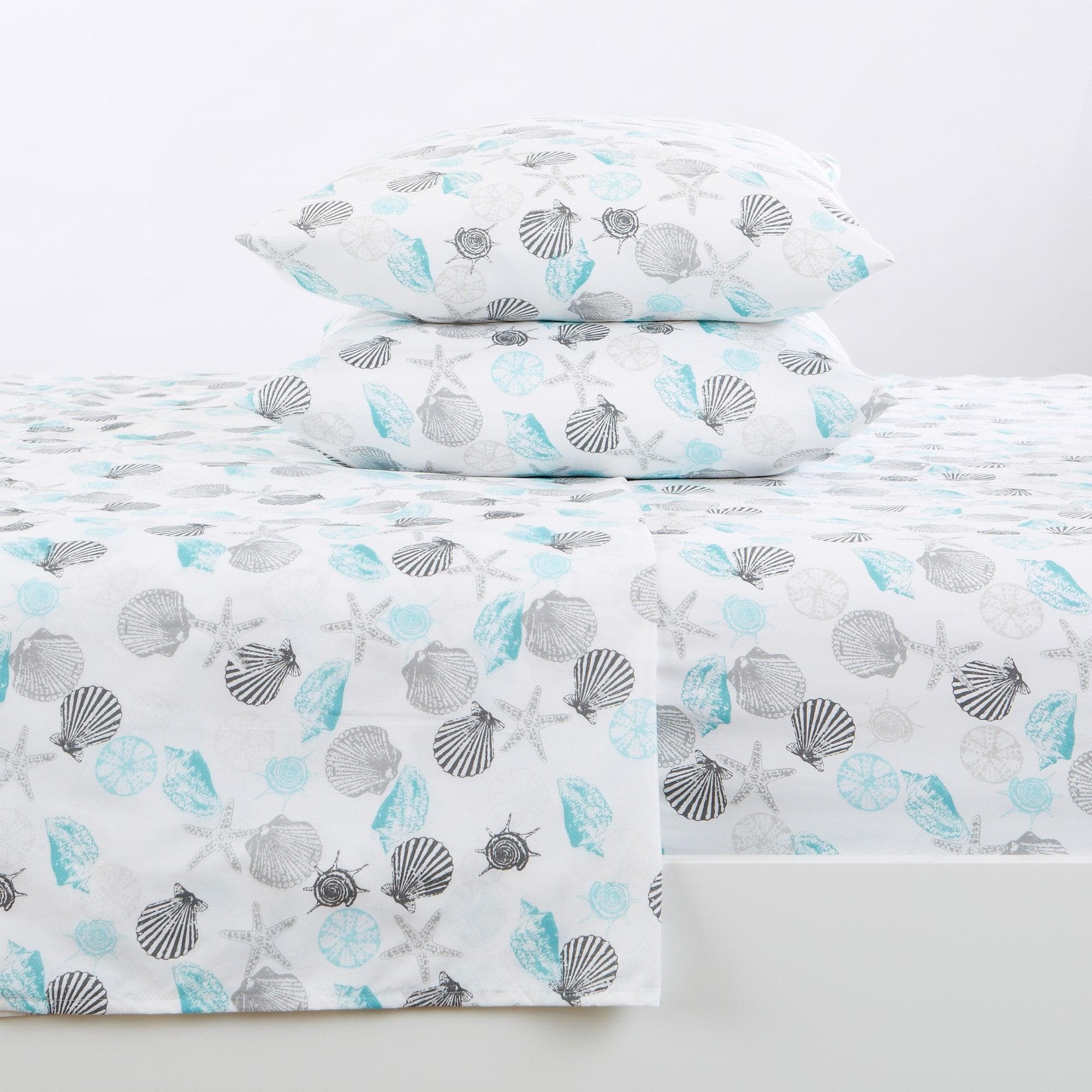 Coastal Microfiber Sheet Sets - Newport - Coastal Bedding