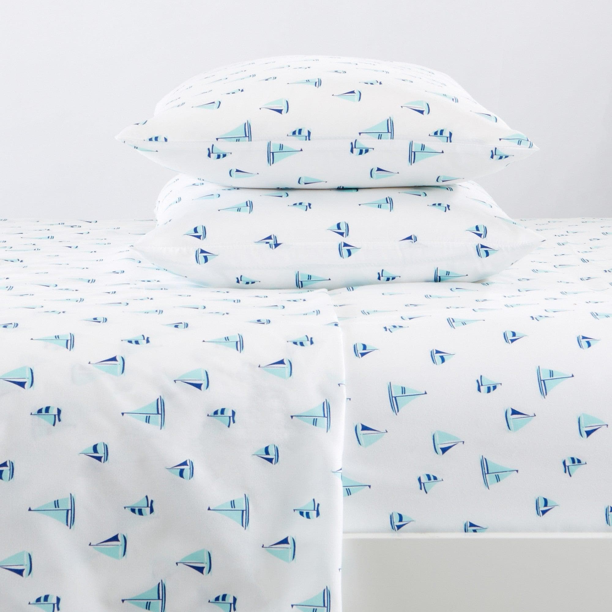 Coastal Microfiber Sheet Sets - Newport - Coastal Bedding