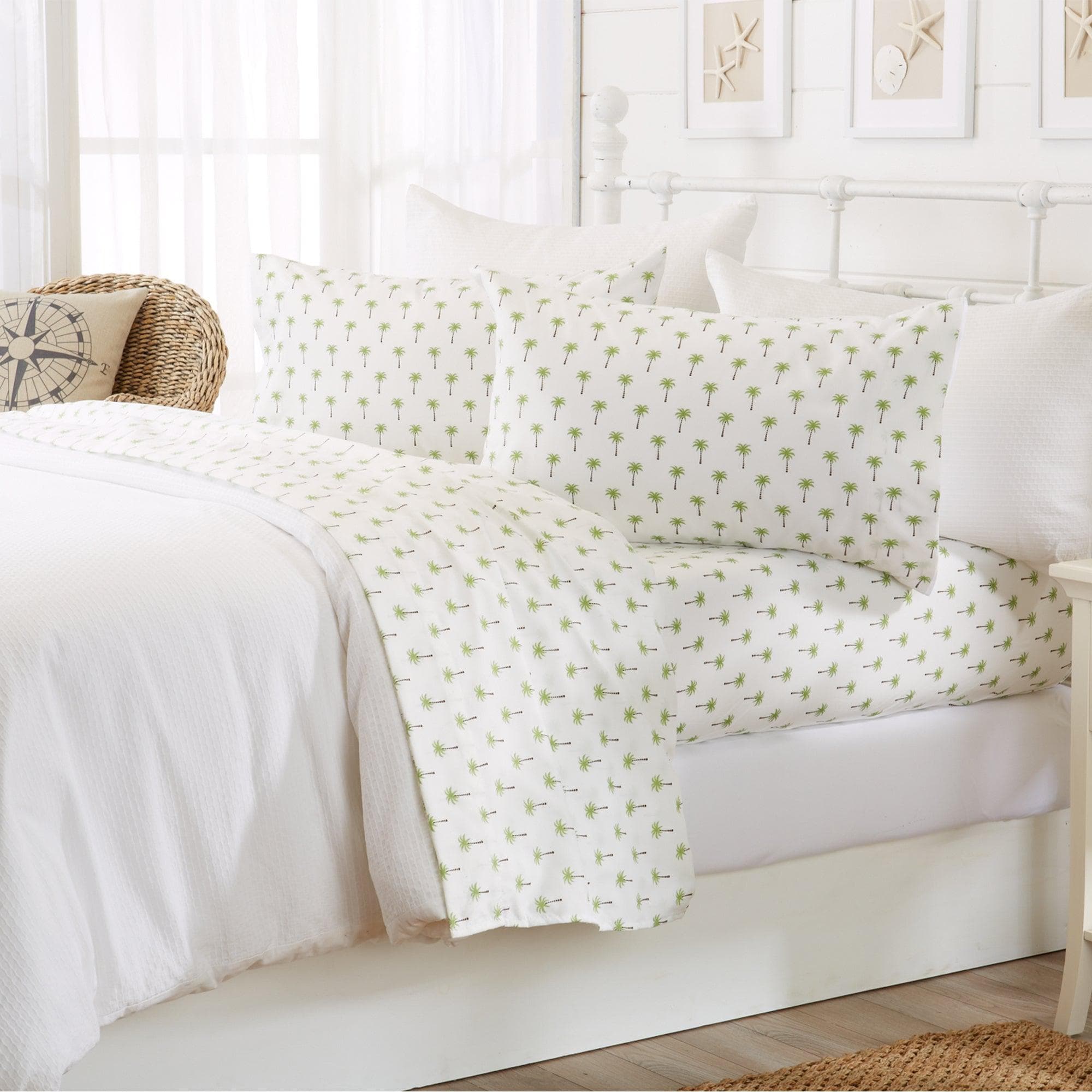 Coastal Microfiber Sheet Sets - Newport - Coastal Bedding