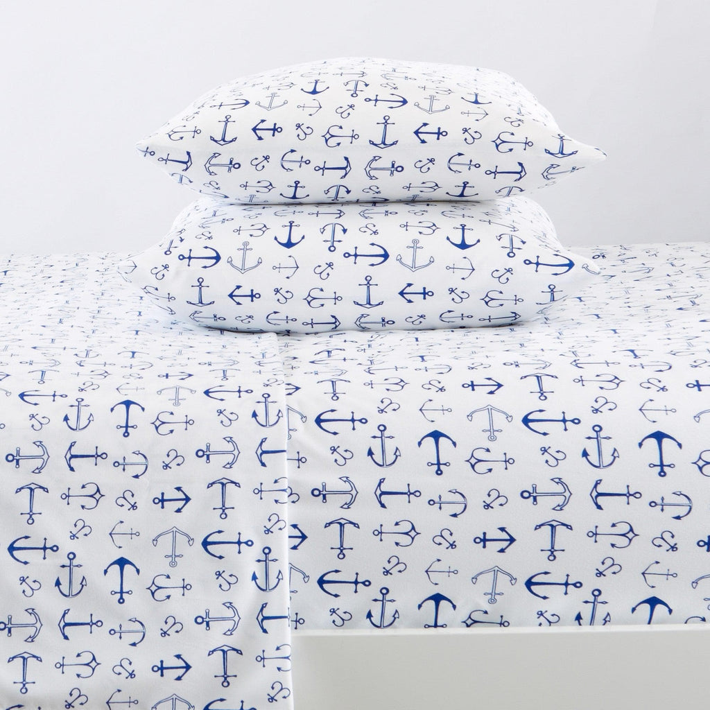 Coastal Microfiber Sheet Sets - Newport - Coastal Bedding