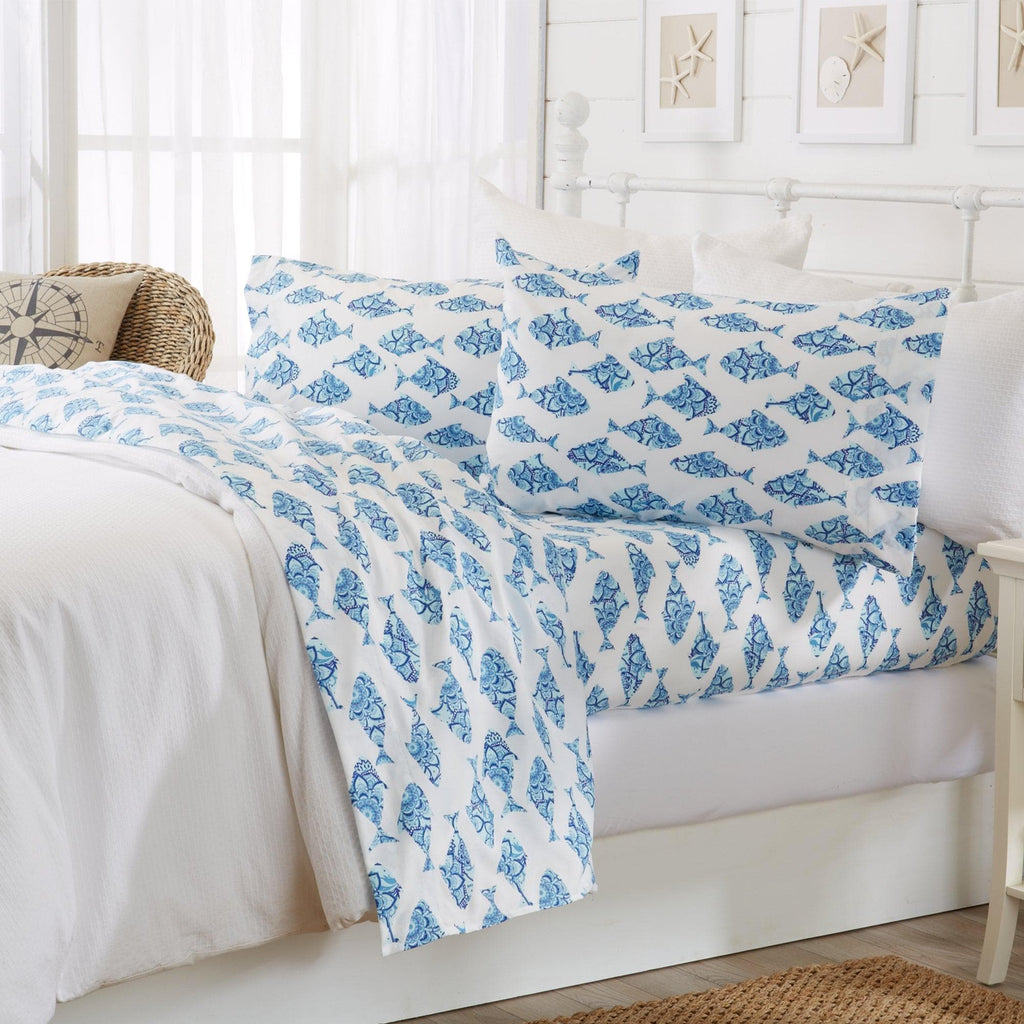 Coastal Microfiber Sheet Sets - Newport - Coastal Bedding