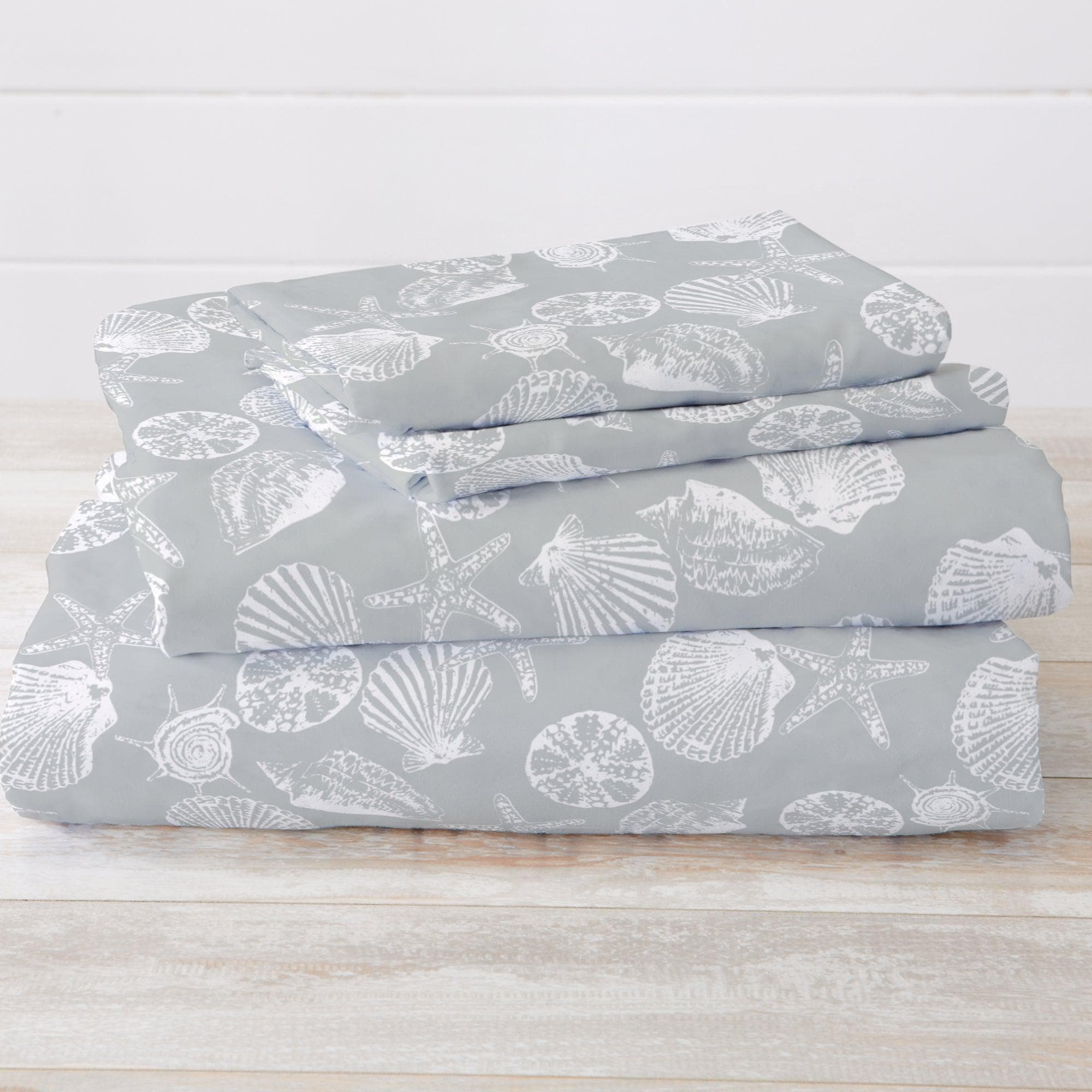 Coastal Microfiber Sheet Sets - Newport - Coastal Bedding