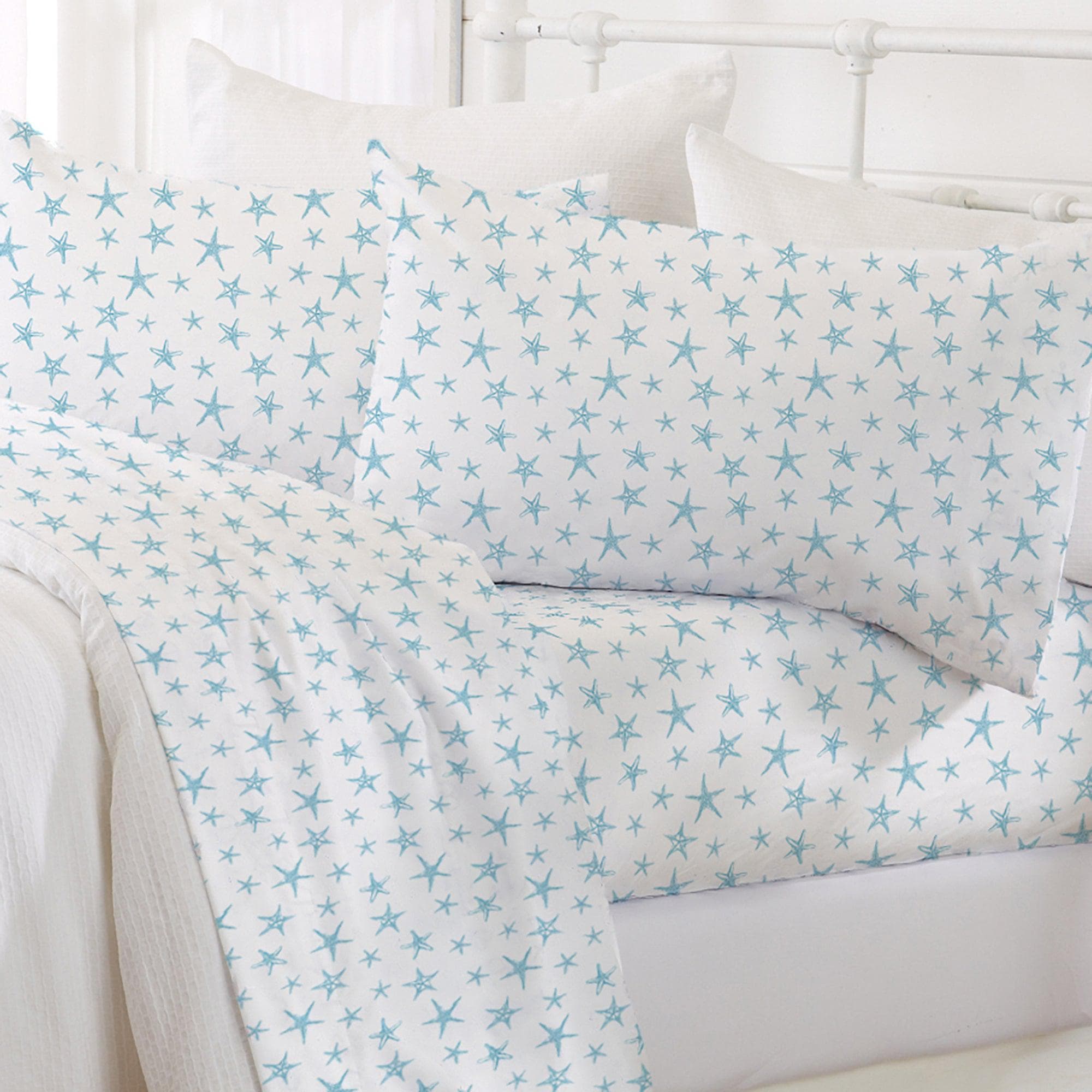 Coastal Microfiber Sheet Sets - Newport - Coastal Bedding