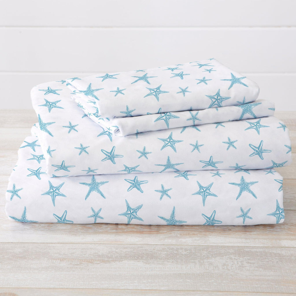 Coastal Microfiber Sheet Sets - Newport - Coastal Bedding