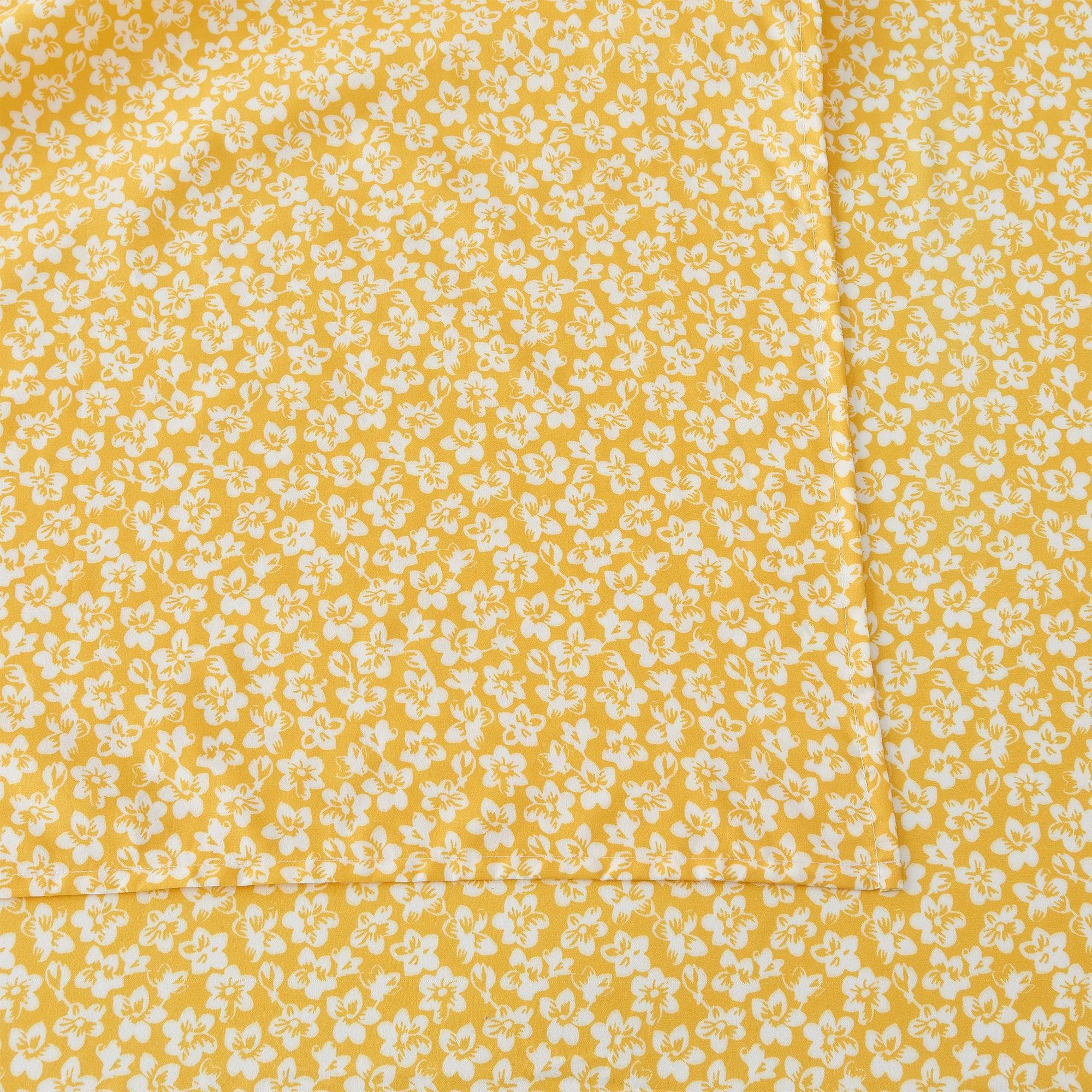 Floral Microfiber Sheet Sets - Delia - Coastal & Floral Themed Bedding