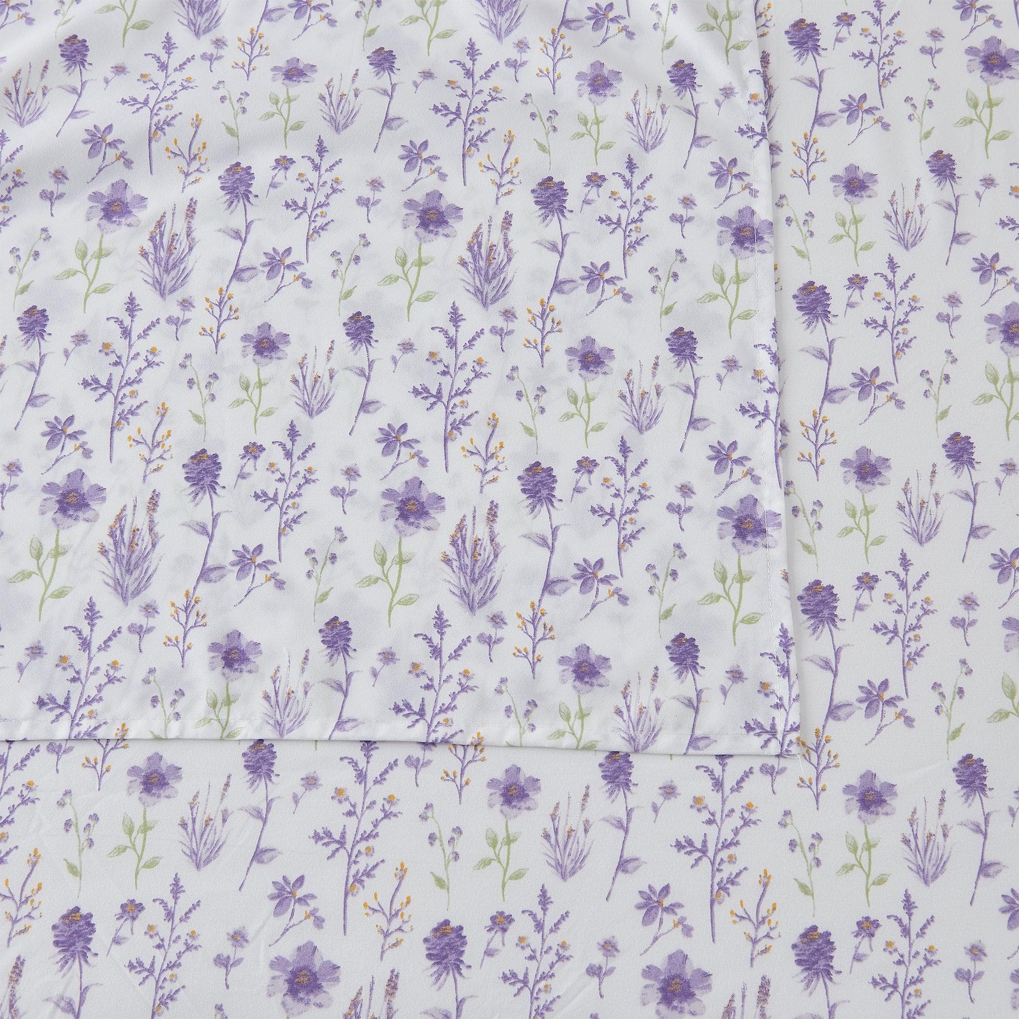 Floral Microfiber Sheet Sets - Delia - Coastal & Floral Themed Bedding