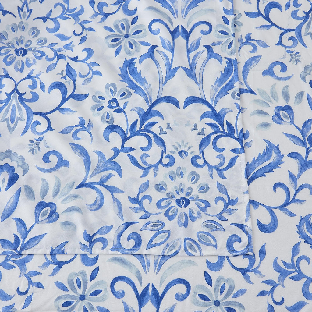 Floral Microfiber Sheet Sets - Delia - Coastal & Floral Themed Bedding