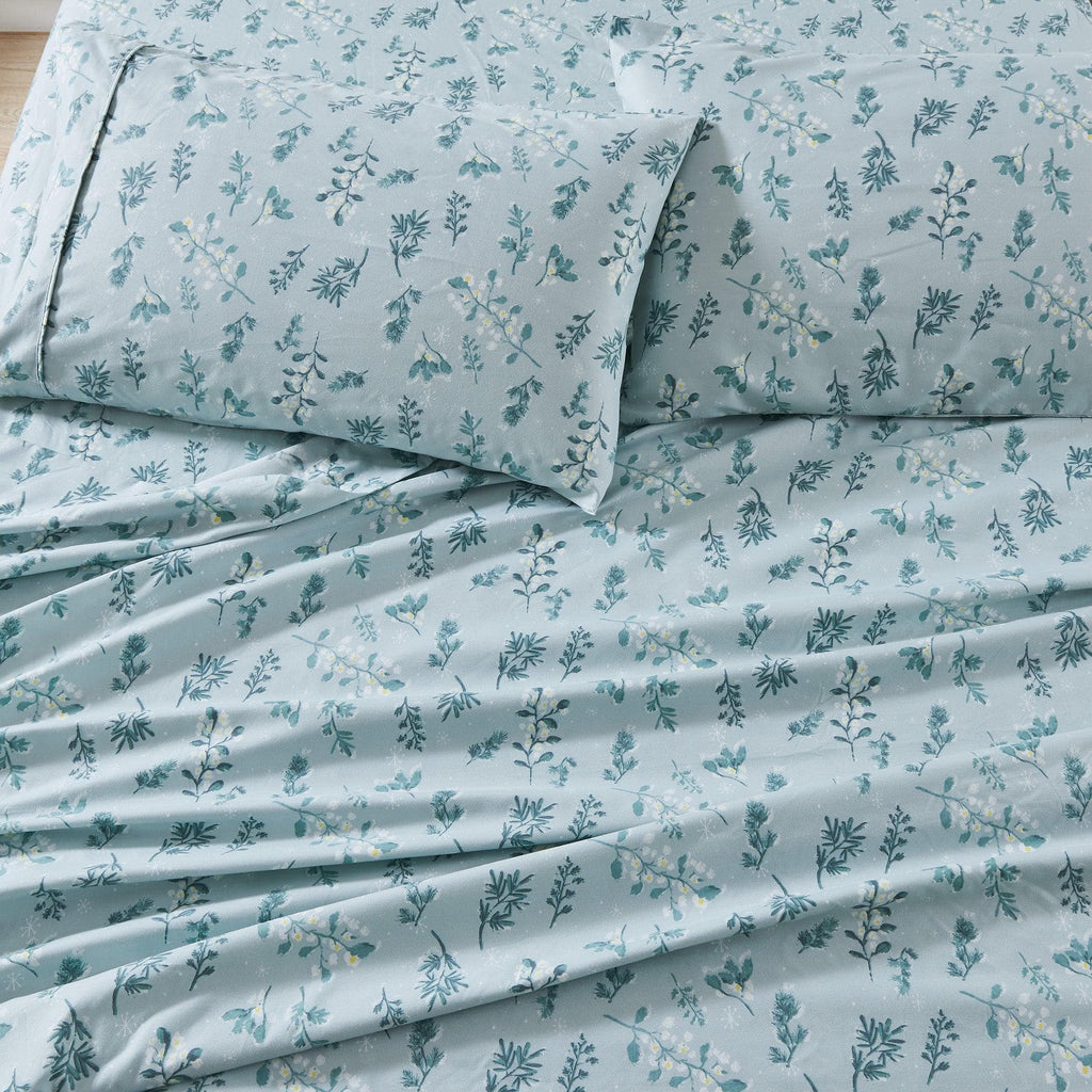 Floral Microfiber Sheet Sets - Delia - Coastal & Floral Themed Bedding
