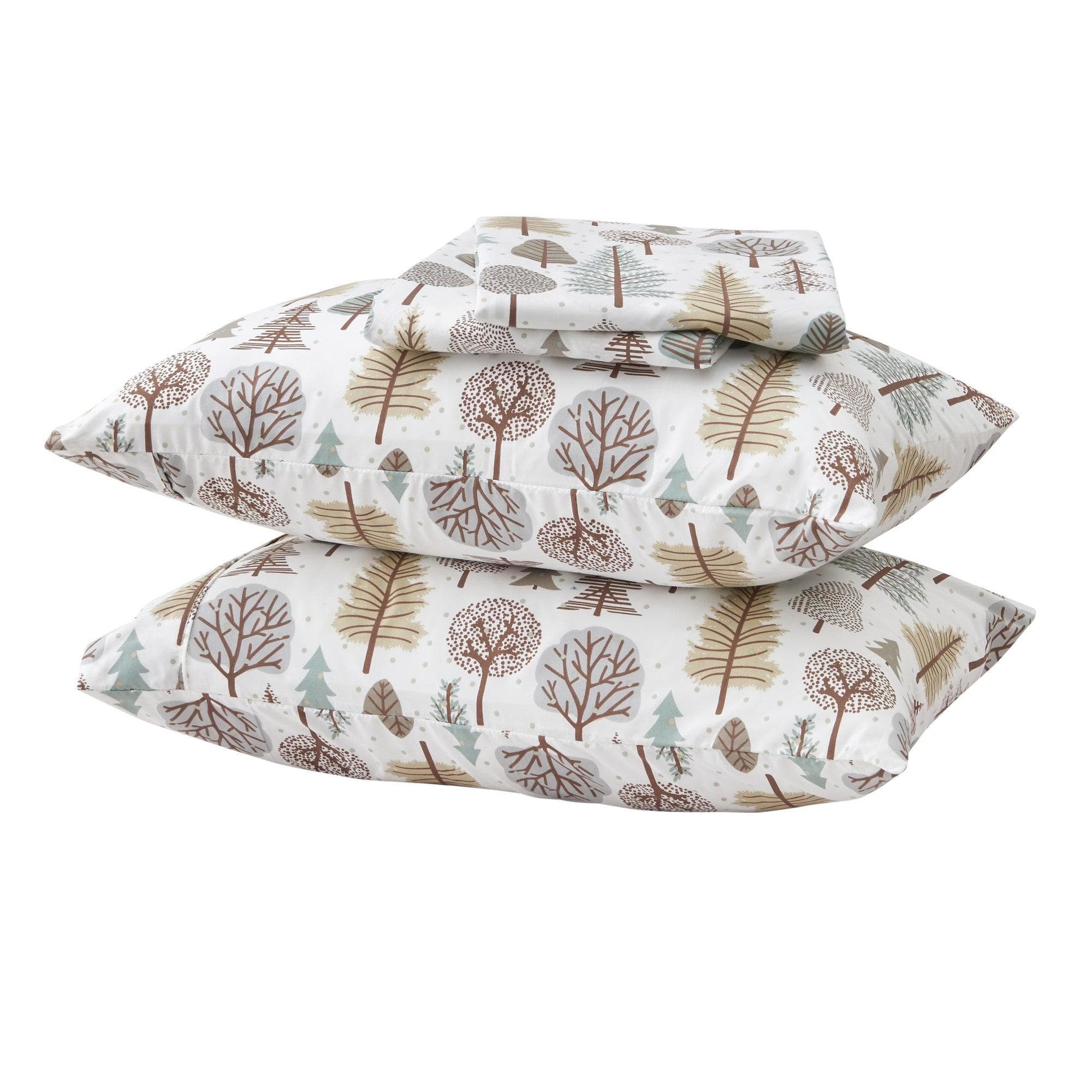 Lodge Microfiber Sheet - Mountain Ridge - Outdoor & Christmas Themed Bedding