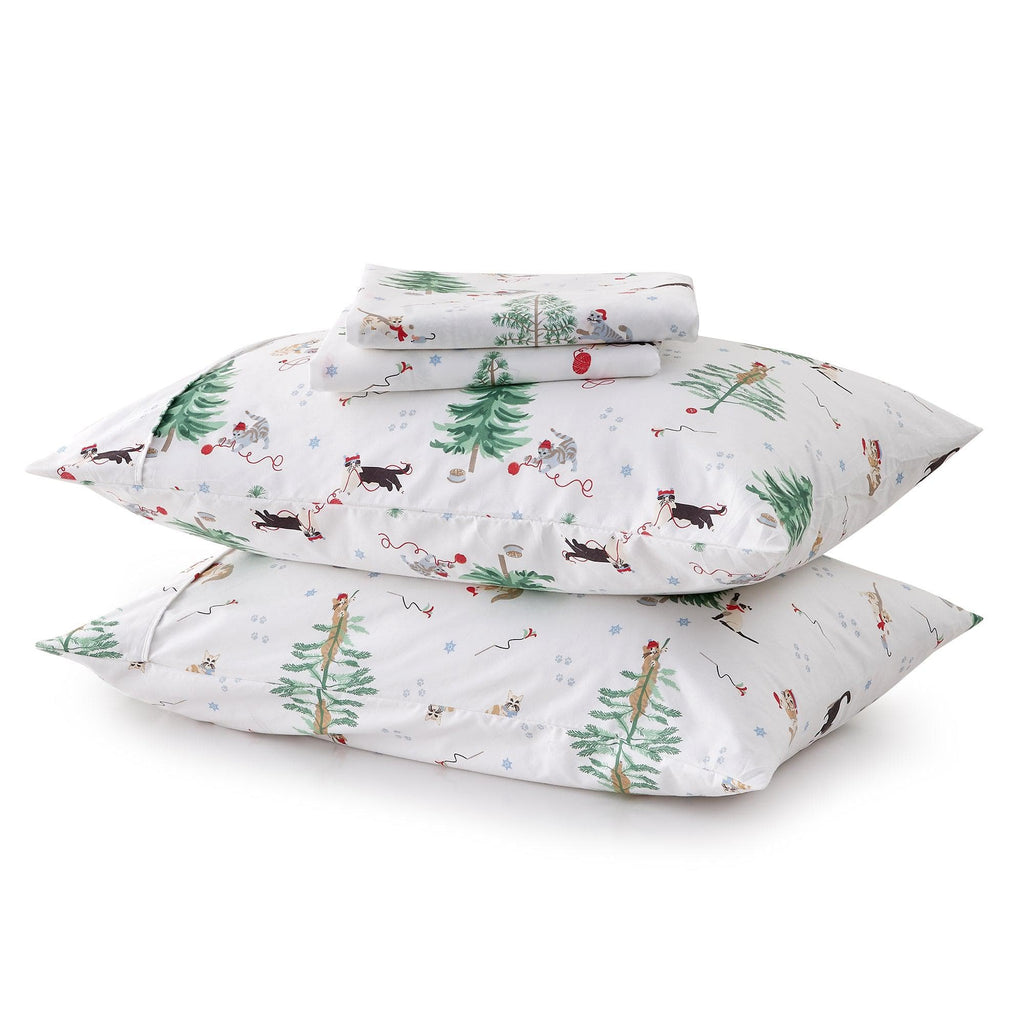 Lodge Microfiber Sheet - Mountain Ridge - Outdoor & Christmas Themed Bedding