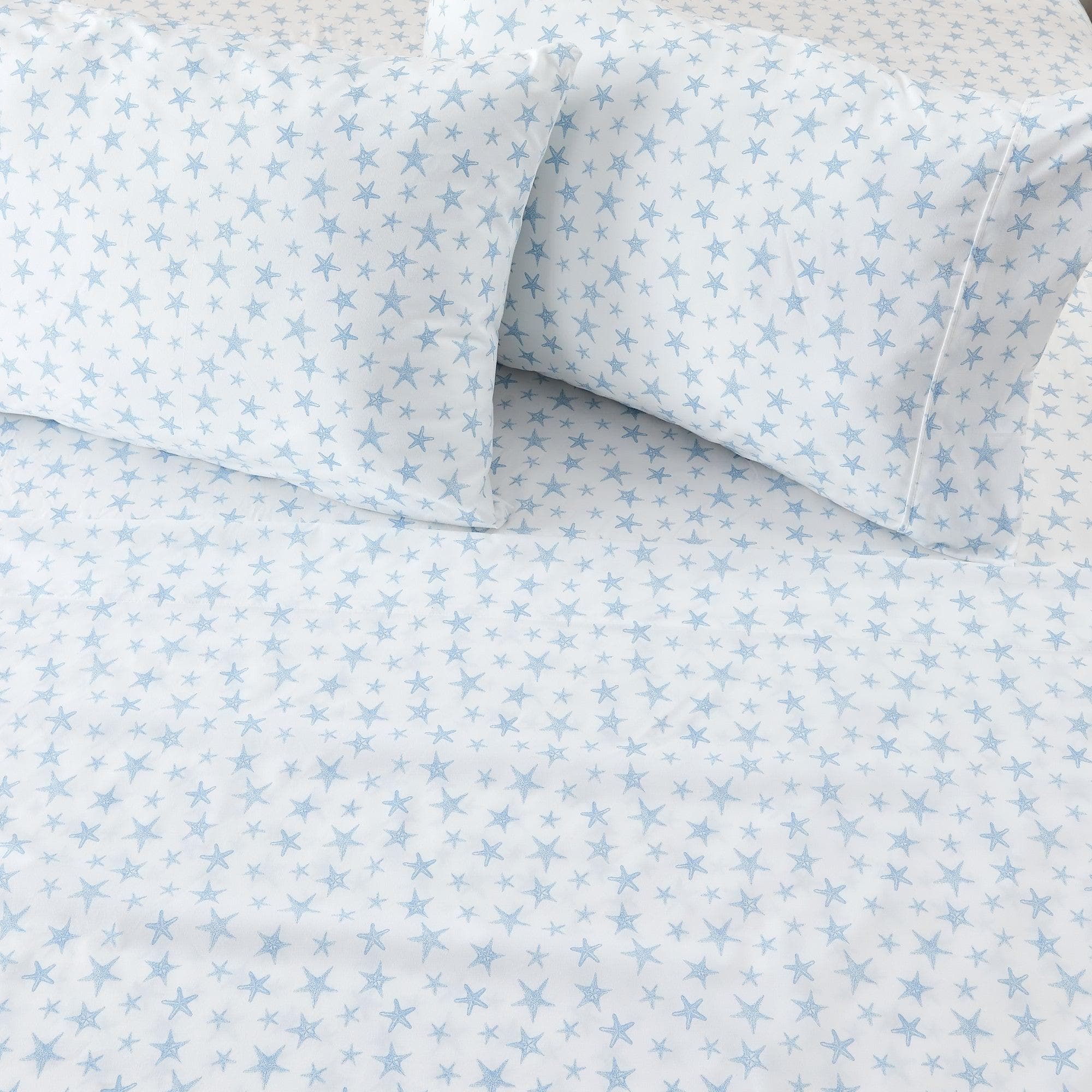 Coastal Microfiber Sheet Sets - Newport - Coastal Bedding