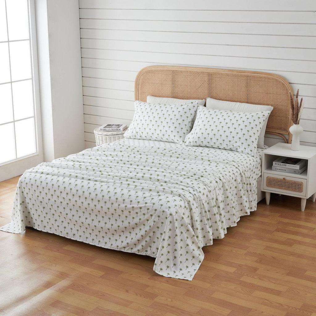 Coastal Microfiber Sheet Sets - Newport - Coastal Bedding