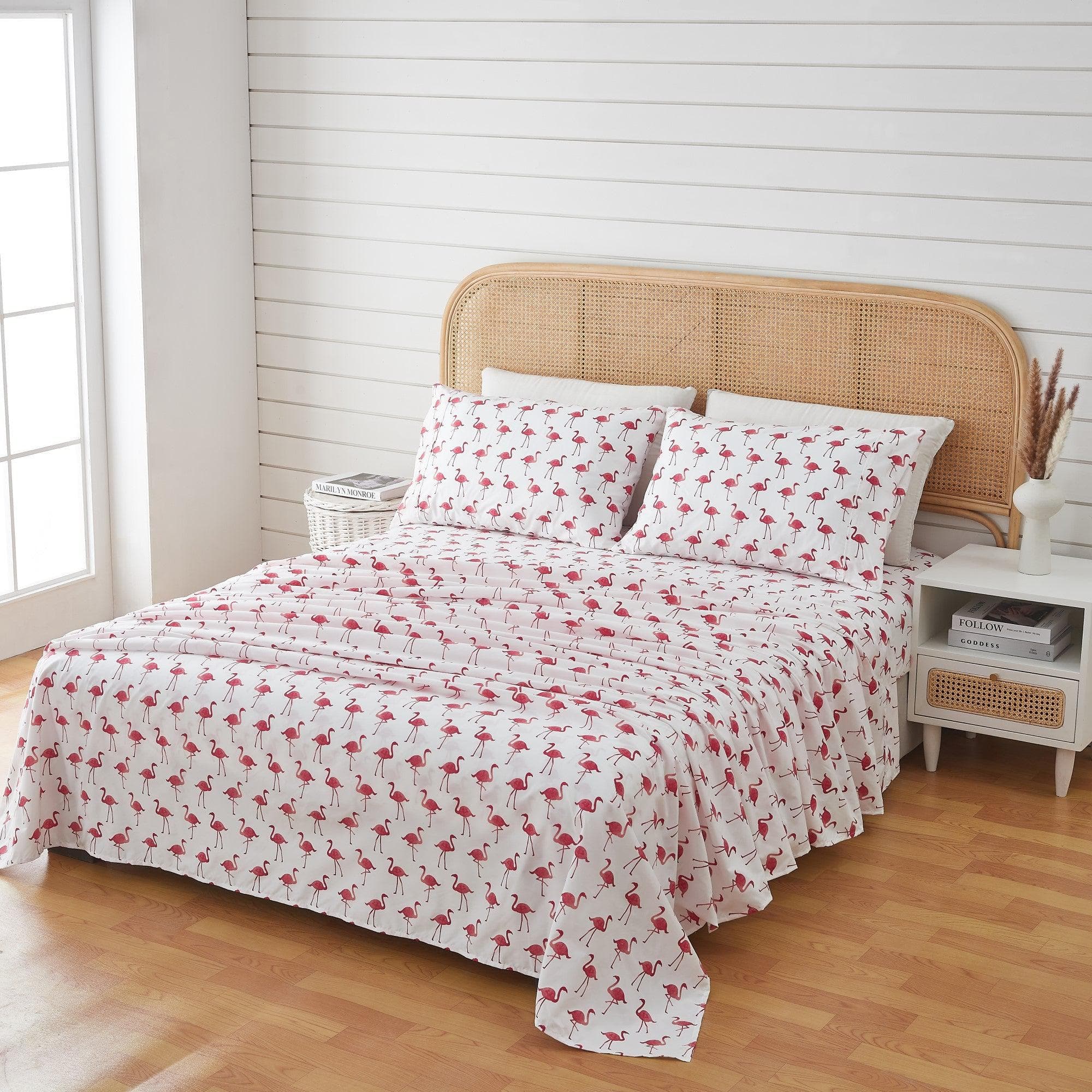 Coastal Microfiber Sheet Sets - Newport - Coastal Bedding