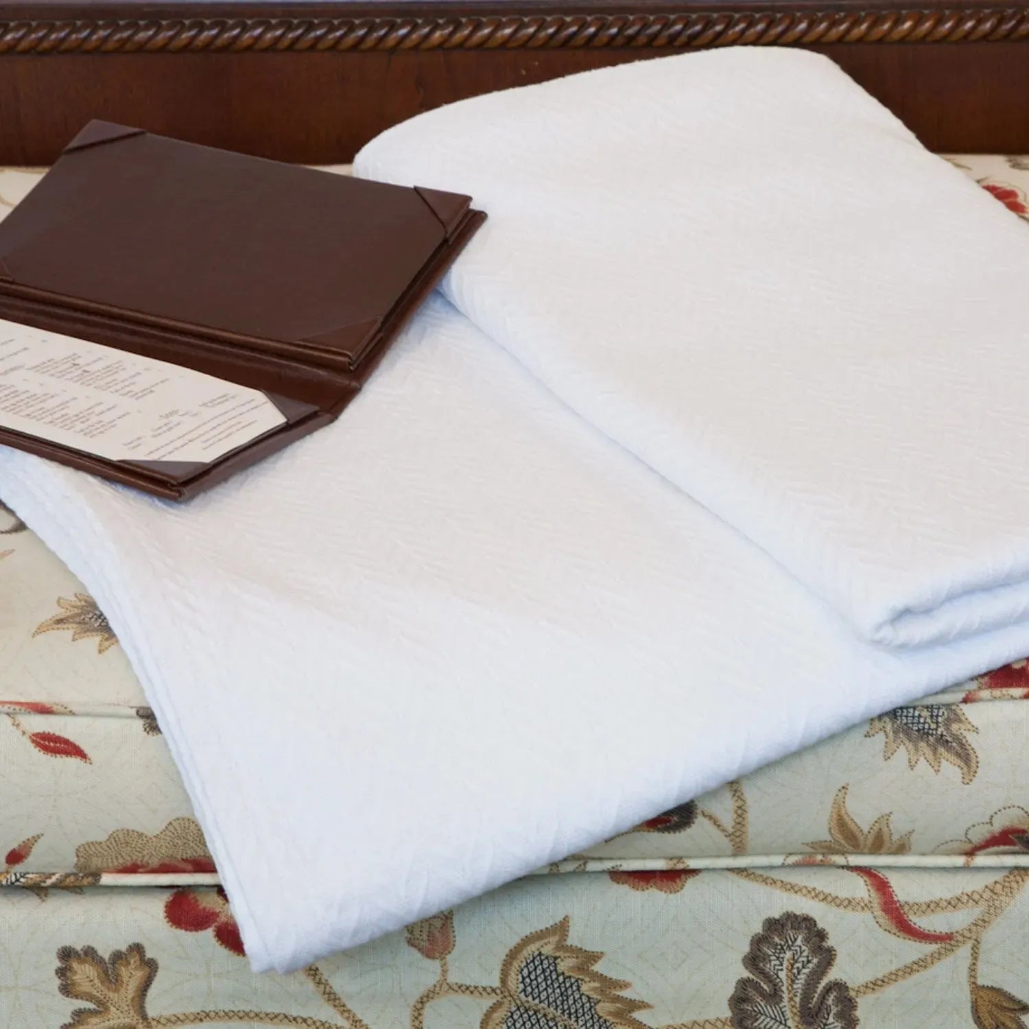 Cotton Herringbone & Honeycomb Weave All Season Blanket 2 PK by Rifz Textiles Inc